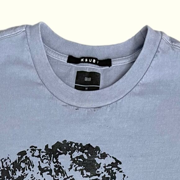 KSUBI NWOT bring back life Ss Tee in Blue Size M - Picture 7 of 11